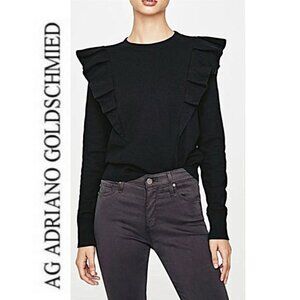 AG ADRIANO GOLDSCHMIED, Black pullover sweatshirt